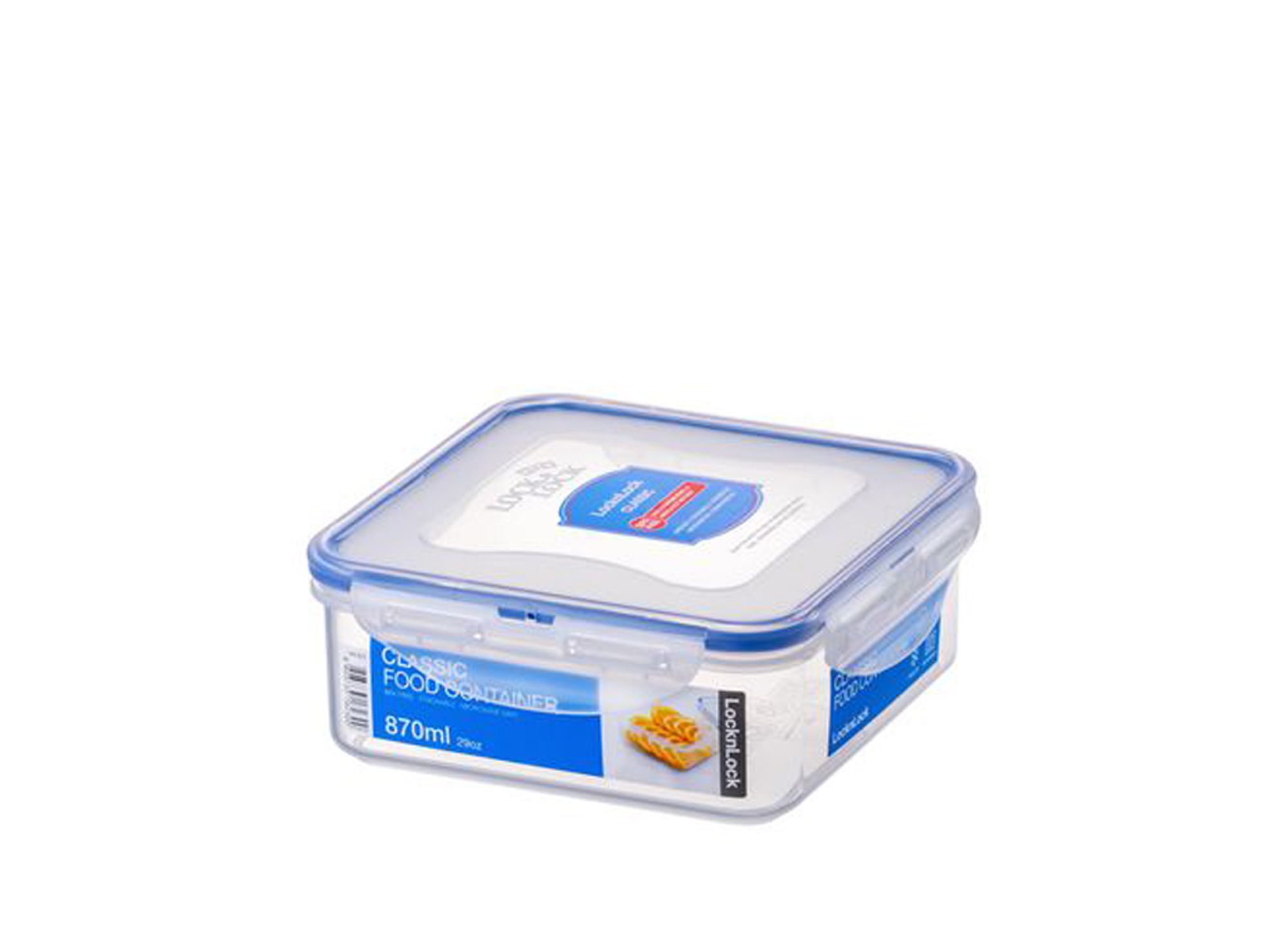 LocknLock Classic Square Short 870ml